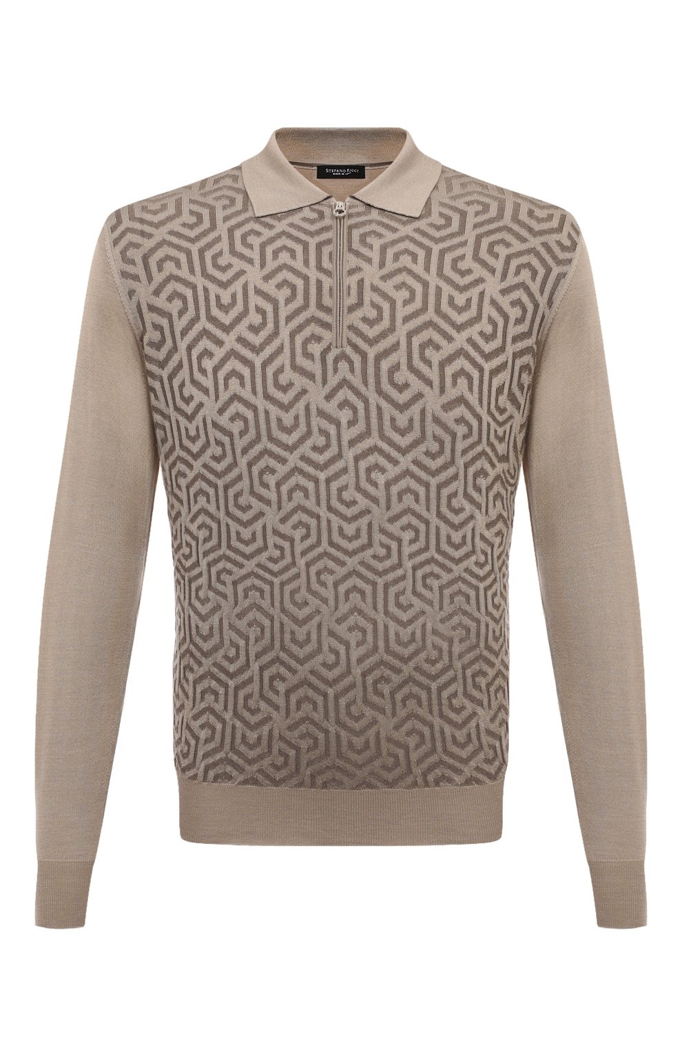 Поло из шерсти и шелка STEFANO RICCI, арт. KE08009P30/E24370, фото 1