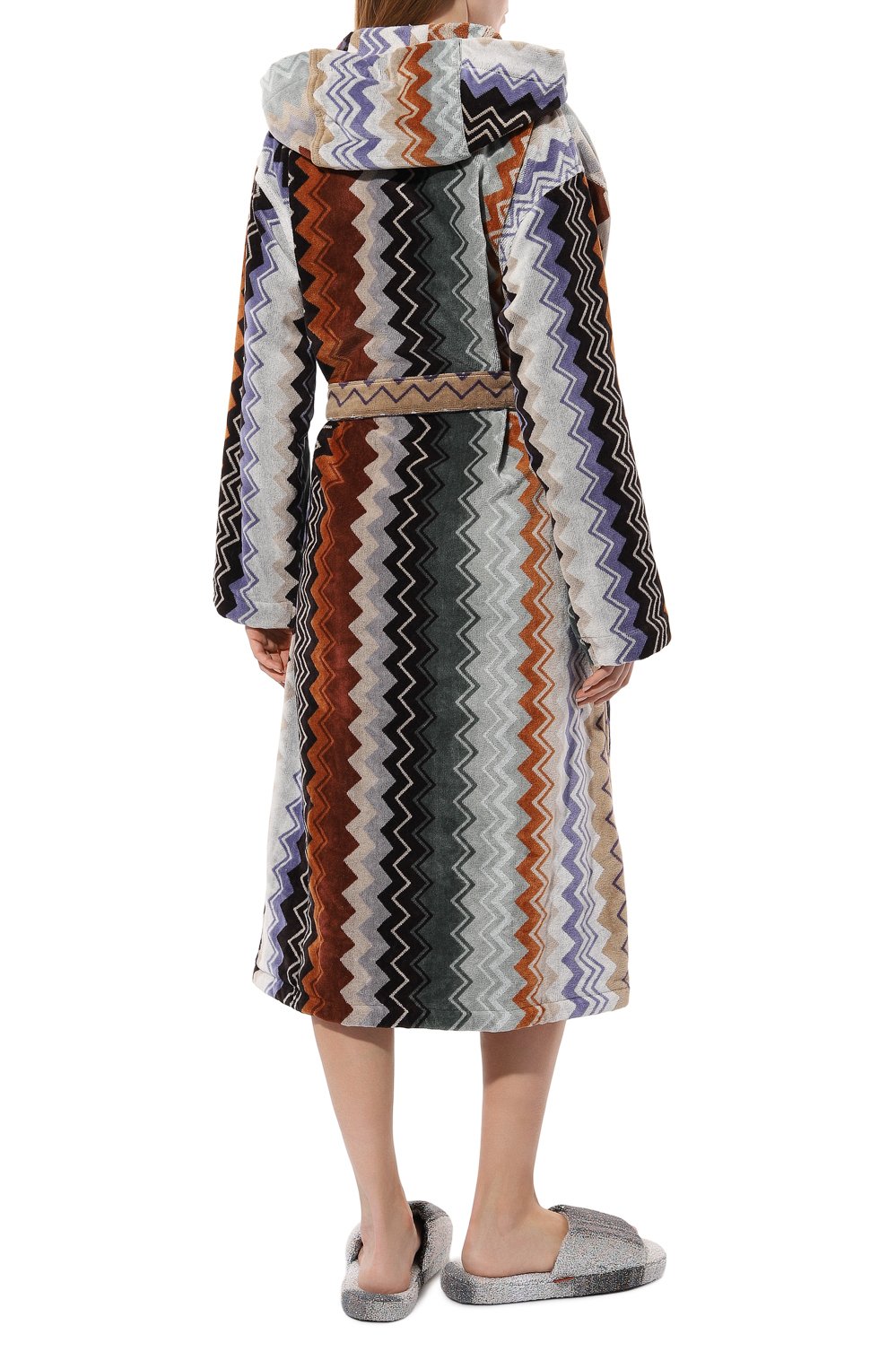 Хлопковый халат MISSONIHOME, арт. 1G3AC99708/165, фото 4