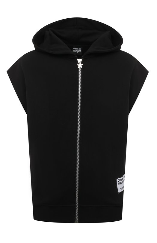 Хлопковый жилет Comme des Fuckdown CFABM00161 Чёрный CFABM00161