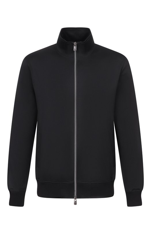 Хлопковая толстовка Capobianco 20M451.BI00. Чёрный 20M451.BI00.