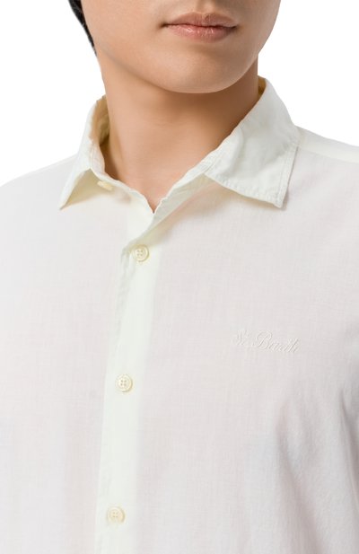 Хлопковая рубашка MC2 SAINT BARTH, арт. LCM0001-00095L/CHEMISE ICE, фото 5