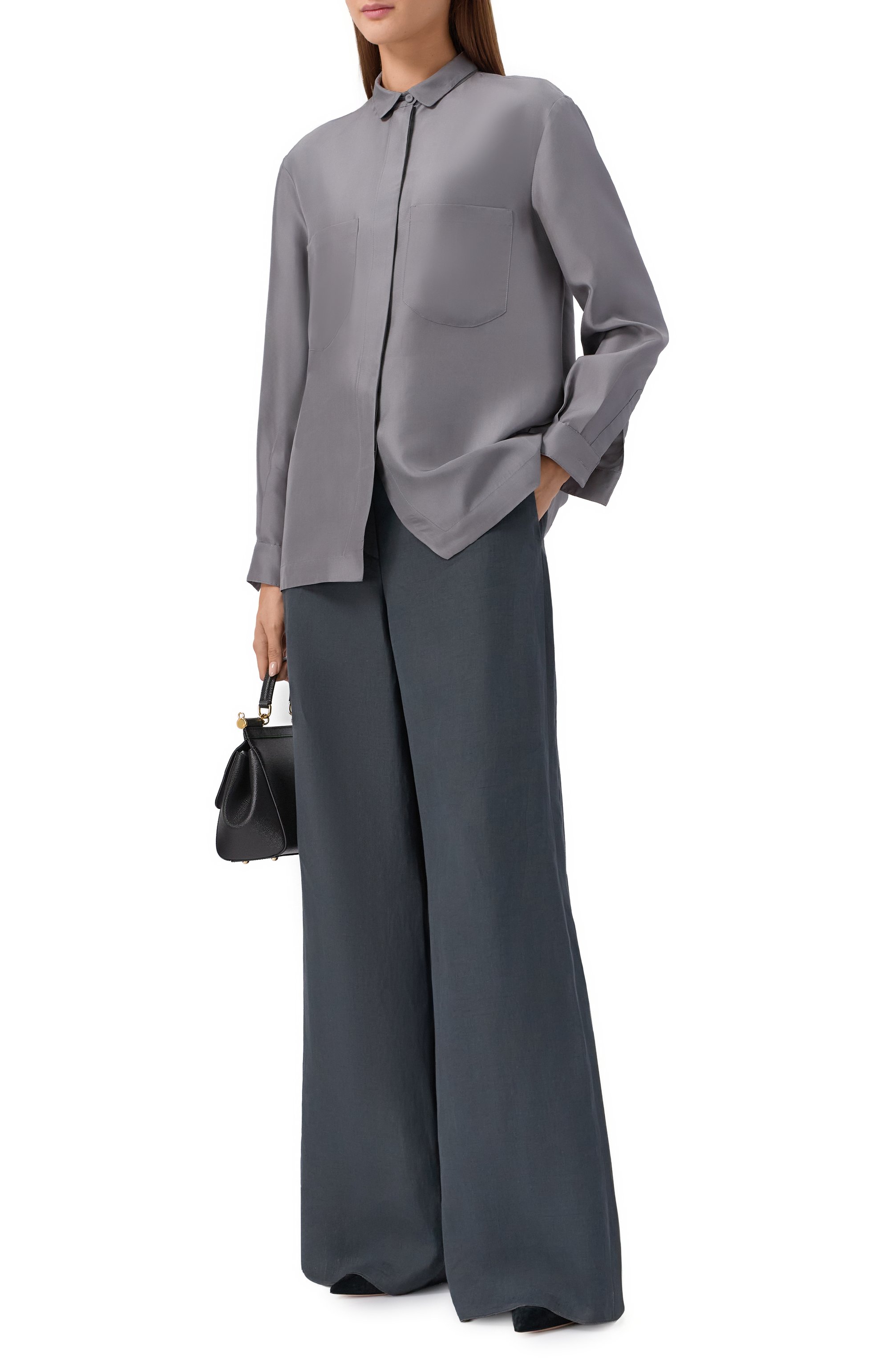 Льняные брюки GIORGIO ARMANI, арт. GW002791/TE11126, фото 2