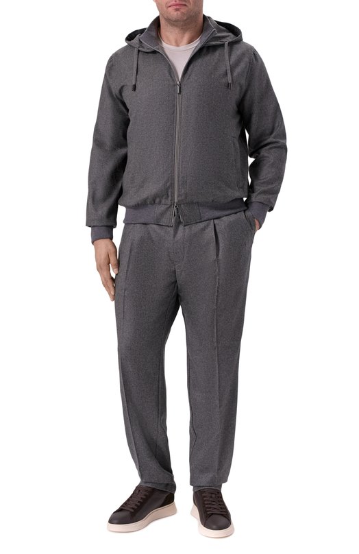 Шерстяная толстовка Capobianco 19M403.FA00./58 Серый  19M403.FA00./58 Фото 2