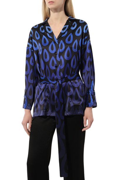 Атласная блузка YANINA, арт. T-2540, фото 3