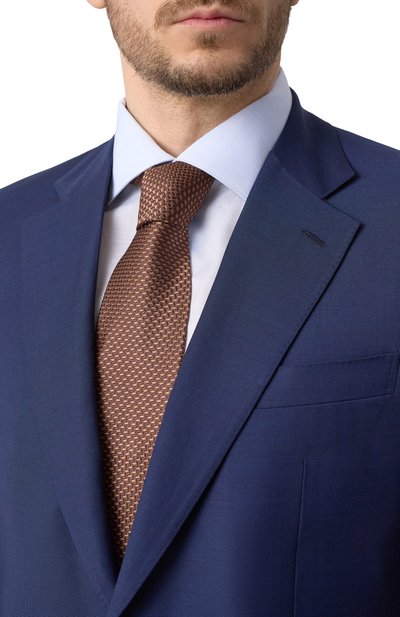 Шелковый га лстук KITON, арт. UCRVKLC03L1210, фото 2