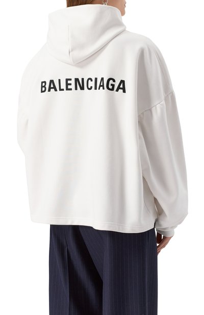 Хлопковое худи BALENCIAGA, арт. 818545/TRVJ3, фото 4