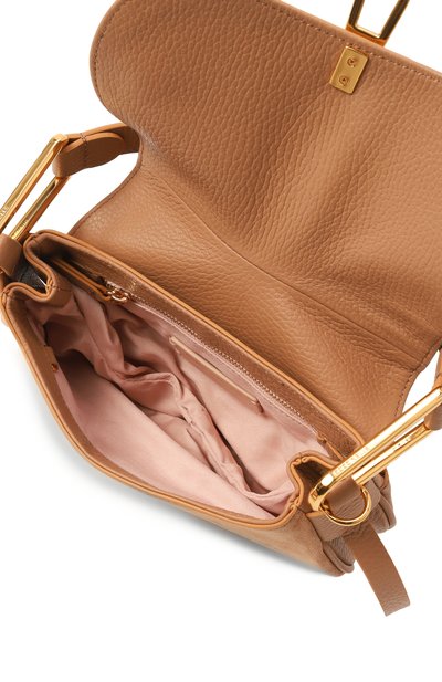 Сумка magie mini COCCINELLE бежевого цвета по цене 40700 руб., арт. E1PQS580101, фото 5 Сумка magie mini COCCINELLE, арт. E1PQS580101, фото 5