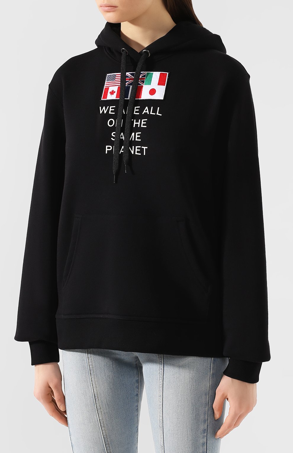 Хлопковое худи BURBERRY, арт. 8025449, фото 3