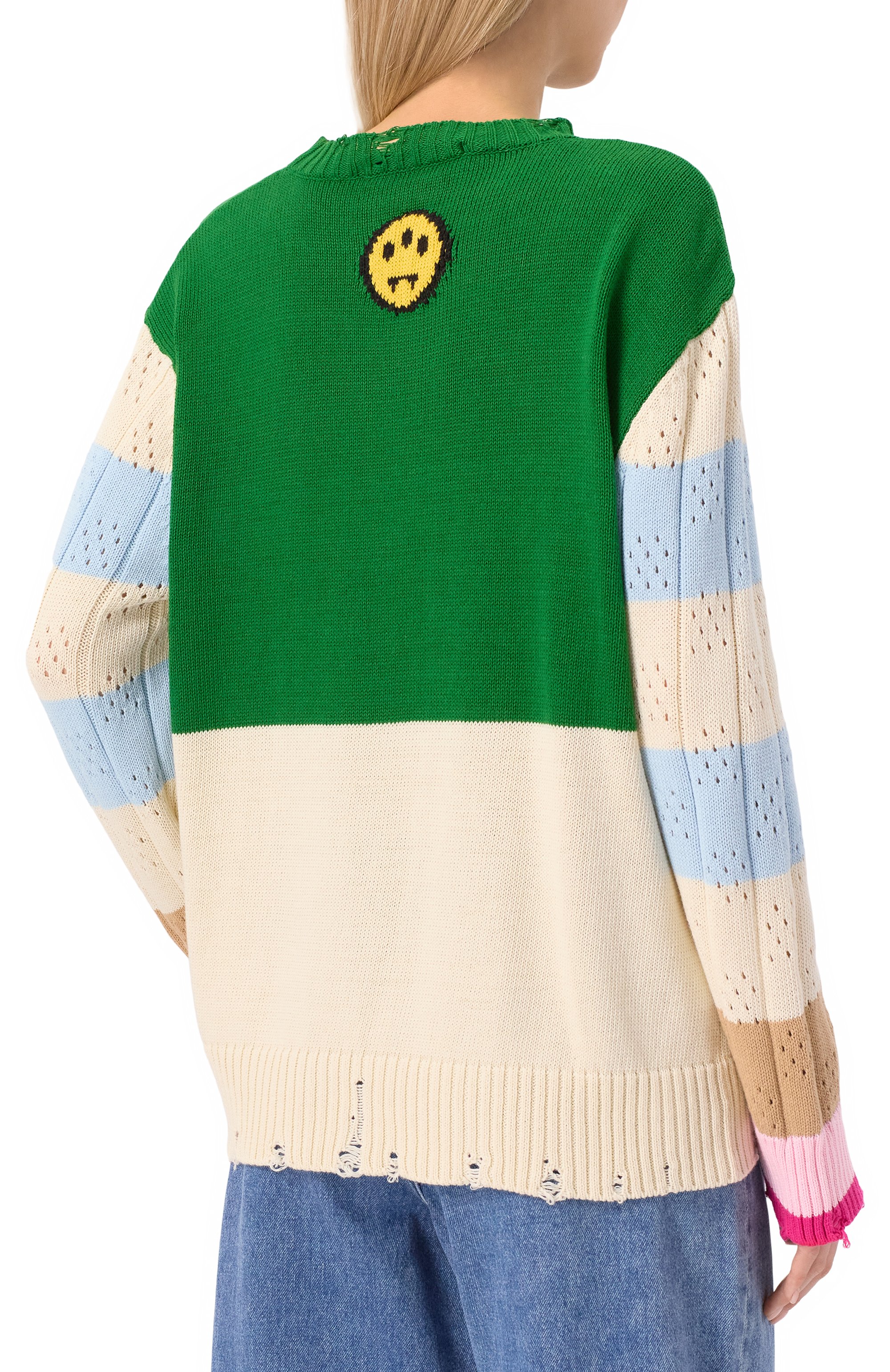 Хлопковый пуловер BARROW, арт. S5BWW0JP076, фото 4