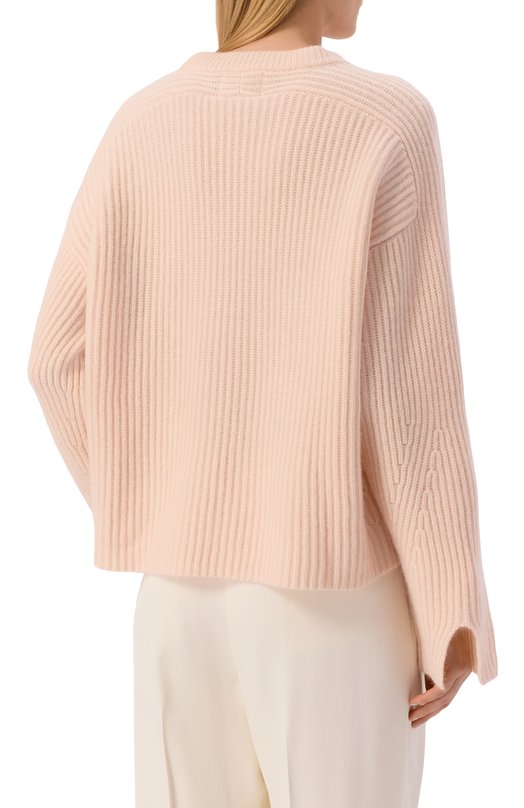 Кашемировый свитер Loulou de Saison AXEL LDS Розовый  AXEL LDS Фото 4