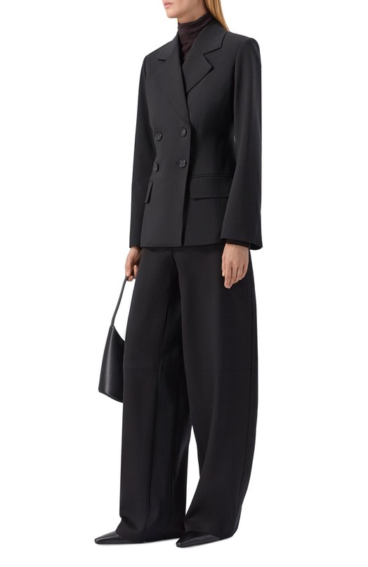 Шерстяной жакет Co 6440ABSW-C0RE Чёрный  6440ABSW-C0RE Фото 2