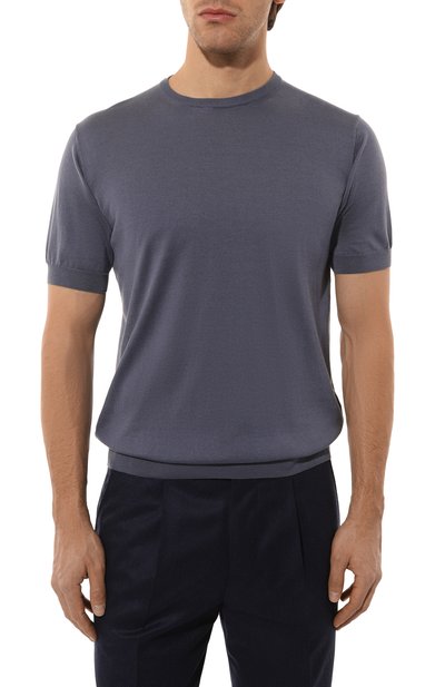 Джемпер из шелка и хлопка GIORGIO ARMANI, арт. 3HSM38/SM63Z, фото 3