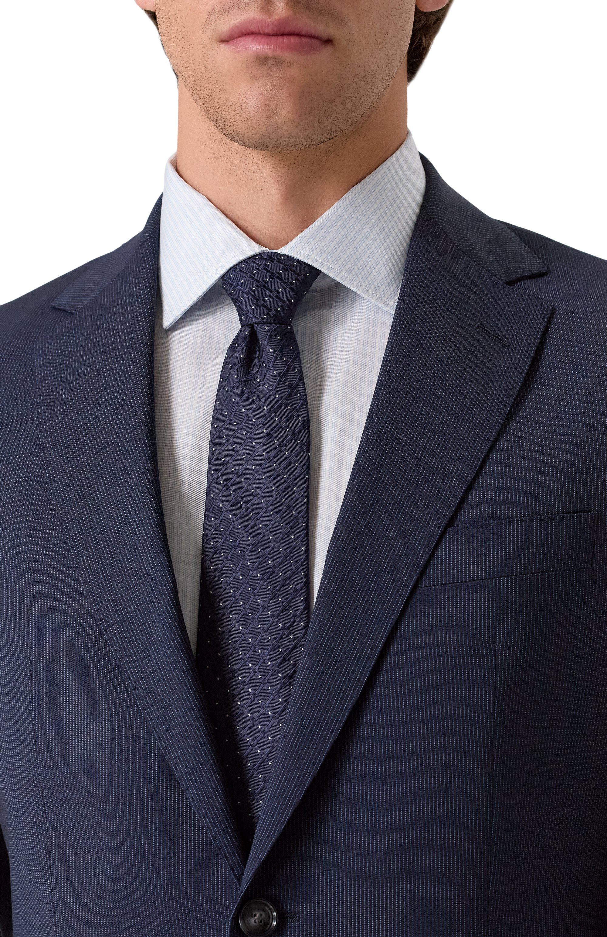 Шелковый галстук CANALI, арт. 18/HJ04358, фото 2