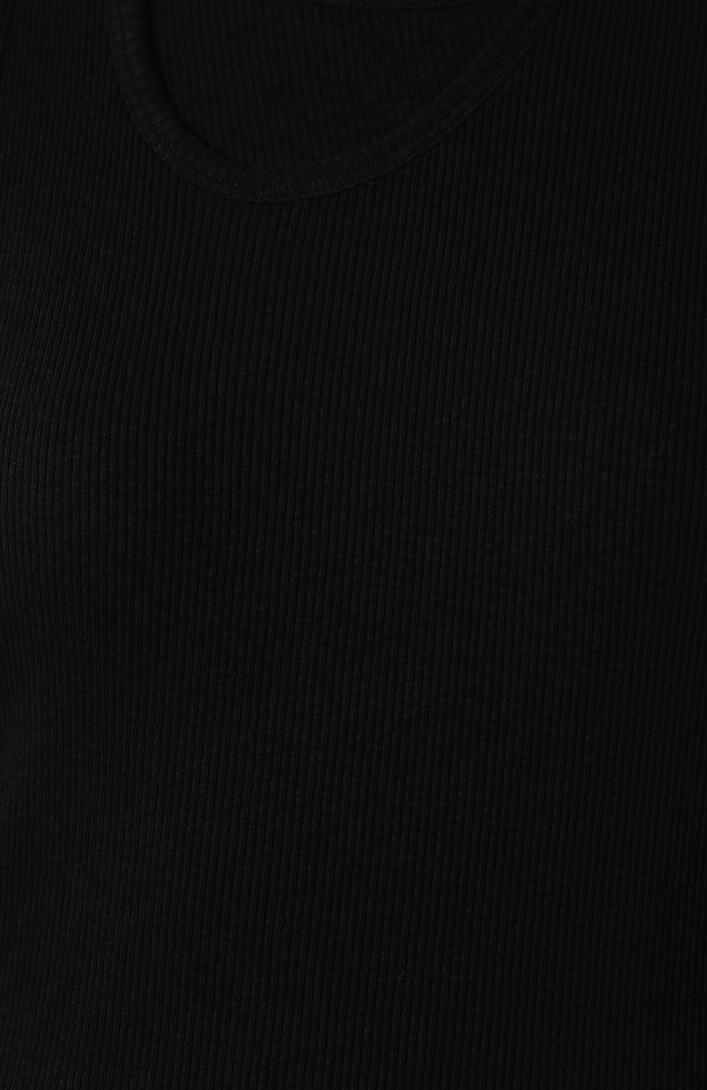 Хлопковый лонгслив HELMUT LANG черного цвета по цене 31500 руб., арт. J10HW503, фото 5 Хлопковый лонгслив HELMUT LANG, арт. J10HW503, фото 5