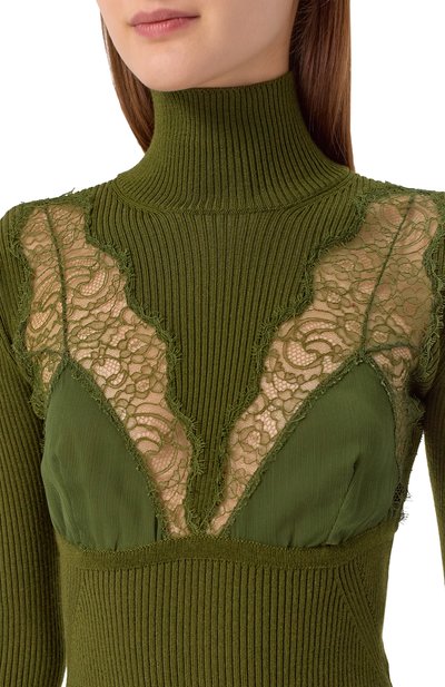 Шерстяная водолазка BLUMARINE, арт. 2M620A, фото 5