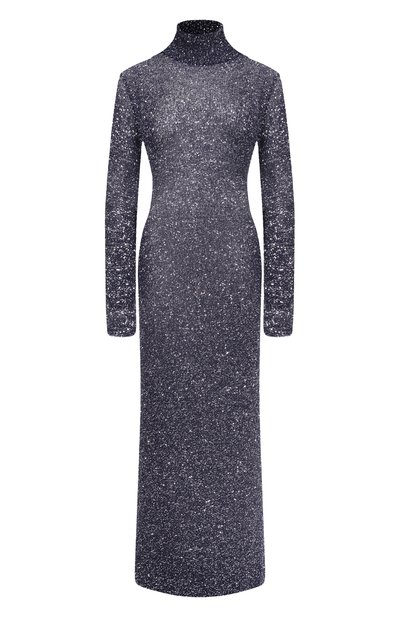 Женское платье с отделкой пайетками BALENCIAGA, арт. 813110/T7196