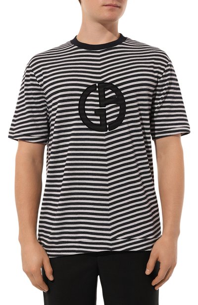 Футболка из вискозы GIORGIO ARMANI, арт. GM000244/TE11583, фото 3