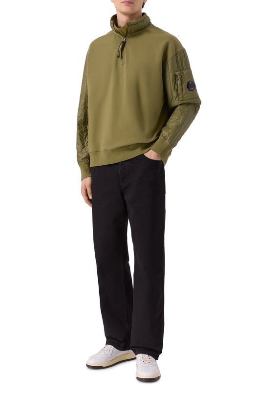 Хлопковый анорак C.P. Company 19CMSS052A005835M Хаки  19CMSS052A005835M Фото 2