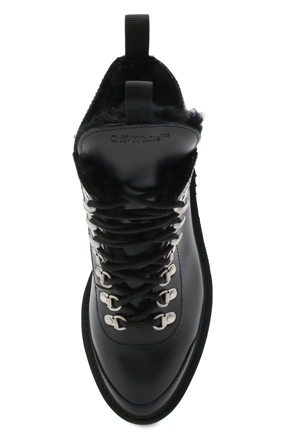 Кожаные ботинки OFF-WHITE, арт. 0WIA045E20LEA0011001, фото 5