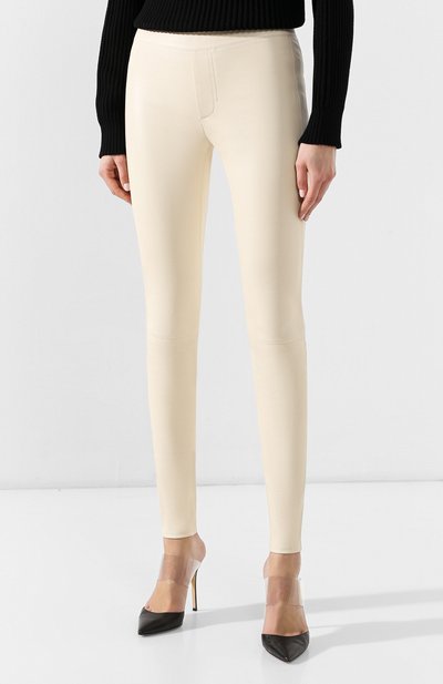 Кожаные брюки HELMUT LANG, арт. G06HW240, фото 3