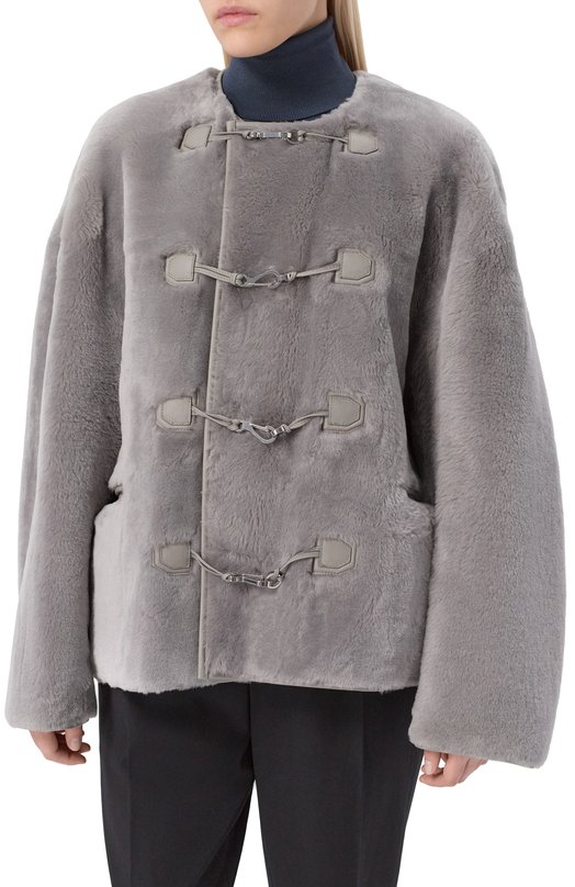 Дубленка из овчины TOTEME 254-WR00150-LE0165 Серый  254-WR00150-LE0165 Фото 3