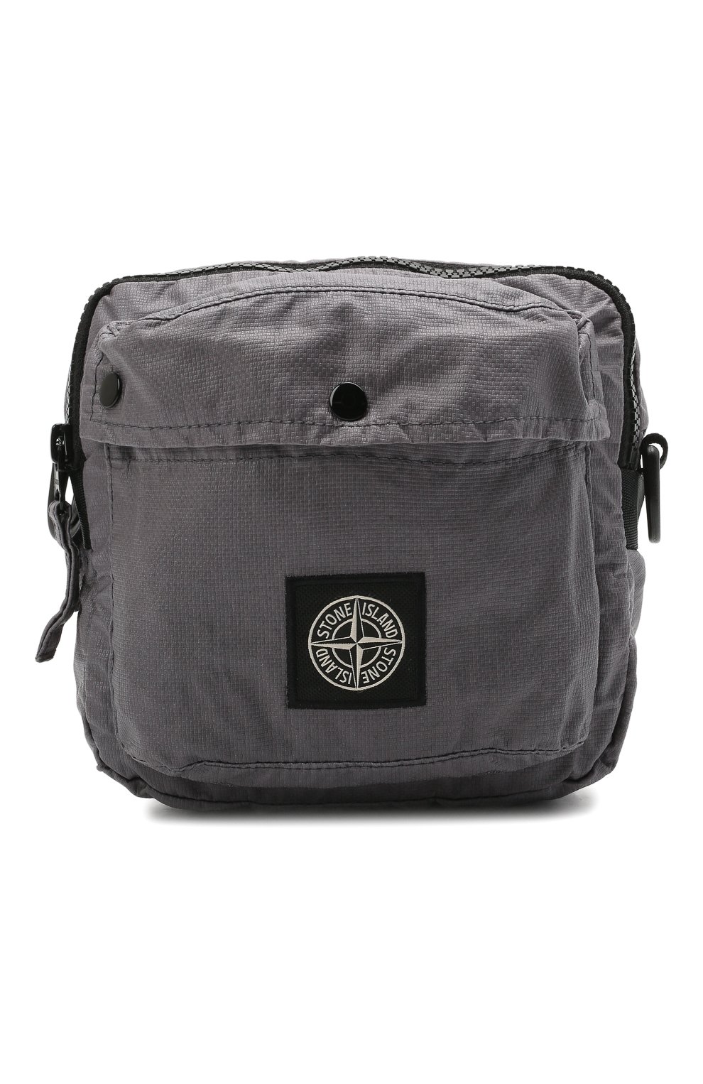 Текстильная сумка STONE ISLAND темно-серого цвета по цене 21850 руб., арт. 741590270, фото 1 Текстильная сумка STONE ISLAND, арт. 741590270, фото 1