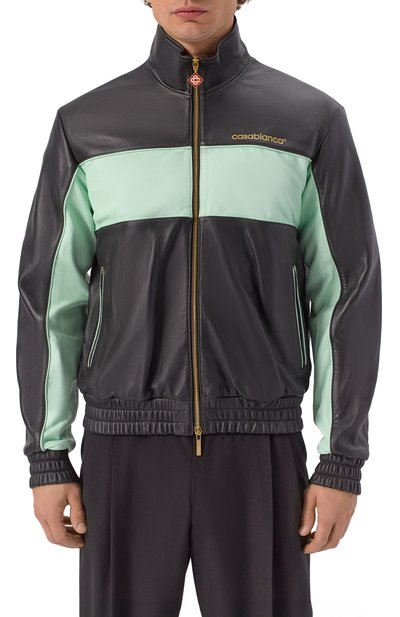 Кожаный бомбер CASABLANCA, арт. MPF25-JK-382-01, фото 3