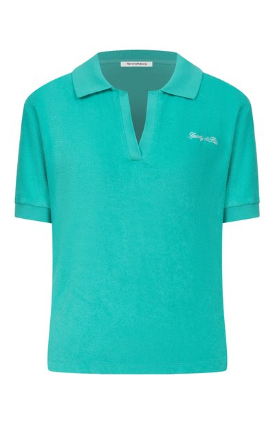 Женское хлопковое поло SPORTY AND RICH, арт. T0001712326GR02