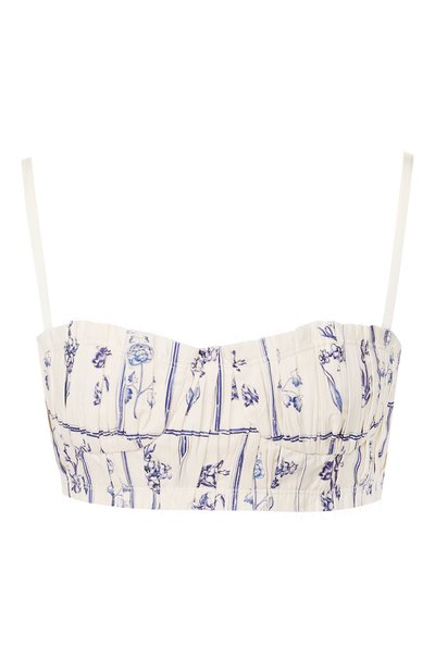 Хлопковый топ KHAITE, арт. 2124117/INDIRA, фото 1