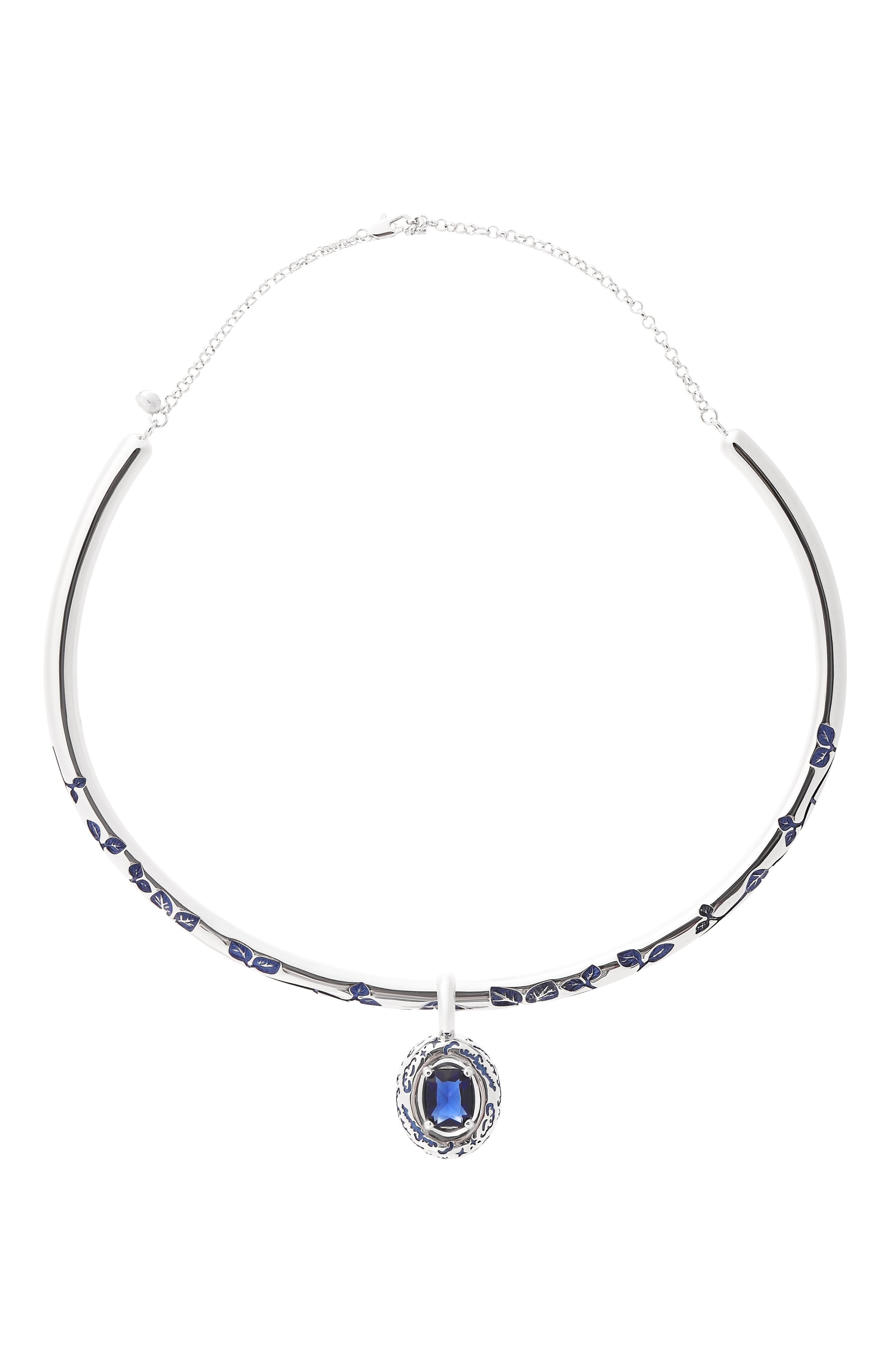 Колье mistery bloom BLUEJAY, арт. BJ78-MB-B, фото 1