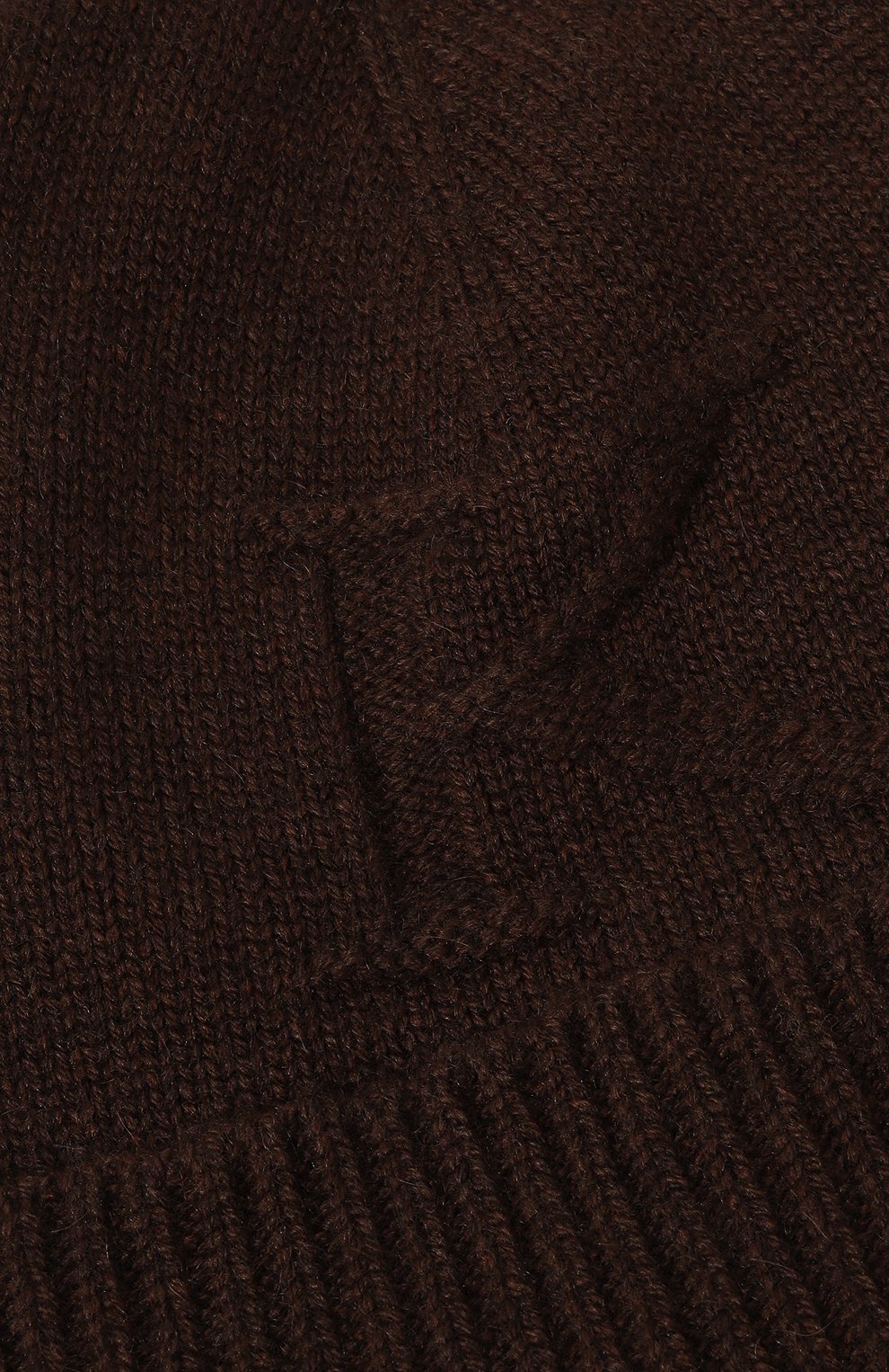 Кашемировая шапка KITON коричневого цвета по цене 29950 руб., арт. UCAPP20K0212F10, фото 3 Кашемировая шапка KITON, арт. UCAPP20K0212F10, фото 3