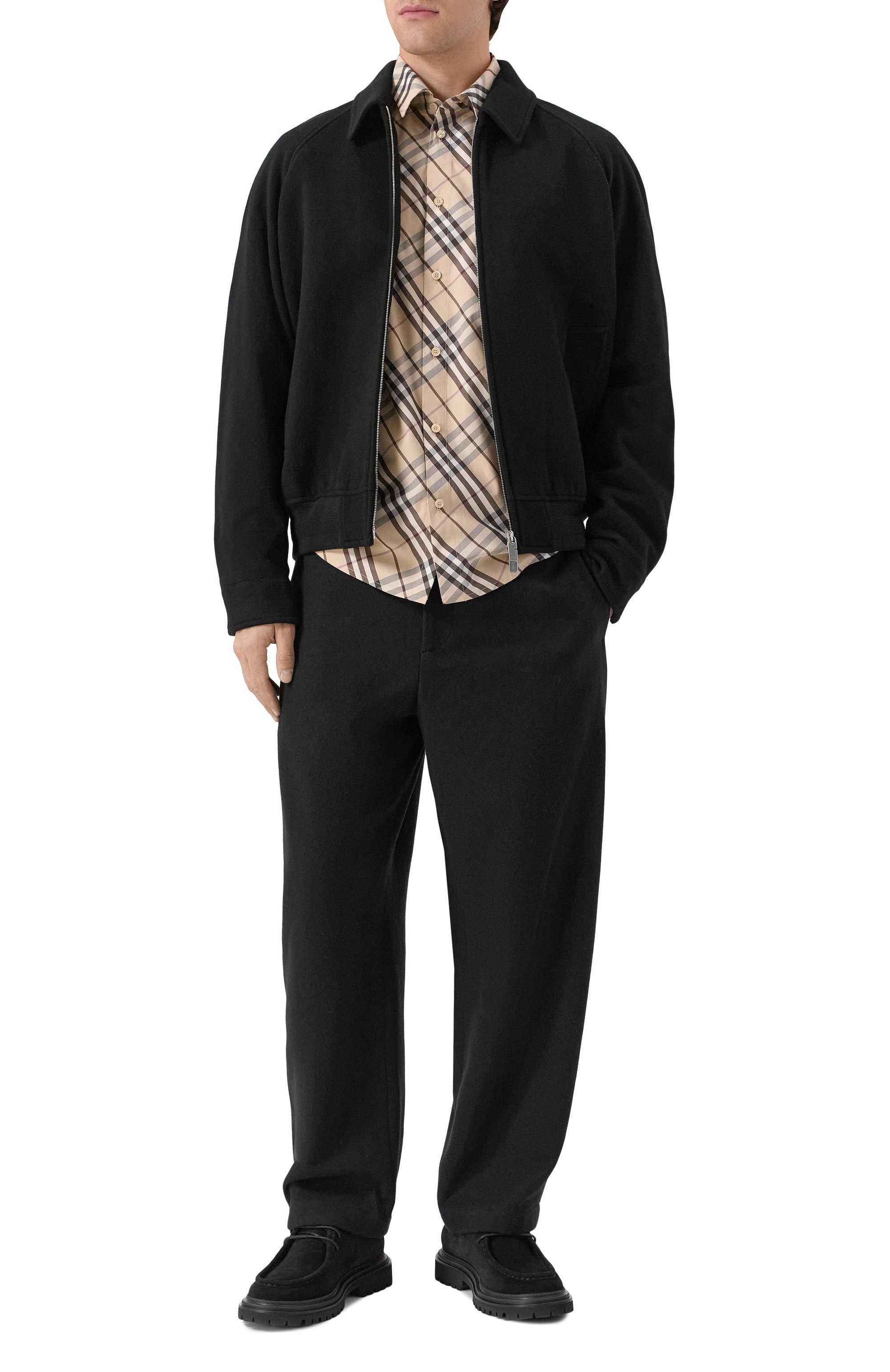 Хлопковая рубашка BURBERRY, арт. 8105202, фото 2