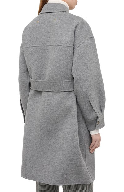 Шерстяное пальто FENDI, арт. FF8744 A5HD, фото 4