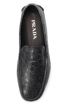 Мокасины из кожи каймана PRADA, арт. 2DD003-3AZ7-F073A, фото 4