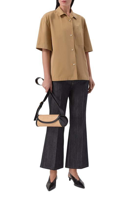 Сумка Cannolo small Jil Sander J07WD0023/P8930 Бежевый  J07WD0023/P8930 Фото 7