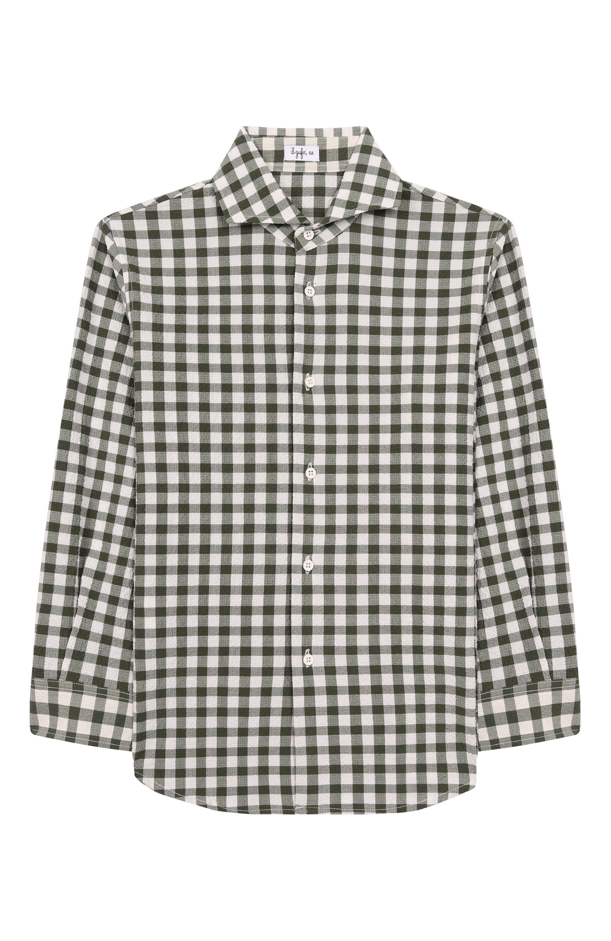 Хлопковая рубашка IL GUFO, арт. P25CL252C3161/5A-8A, фото 1