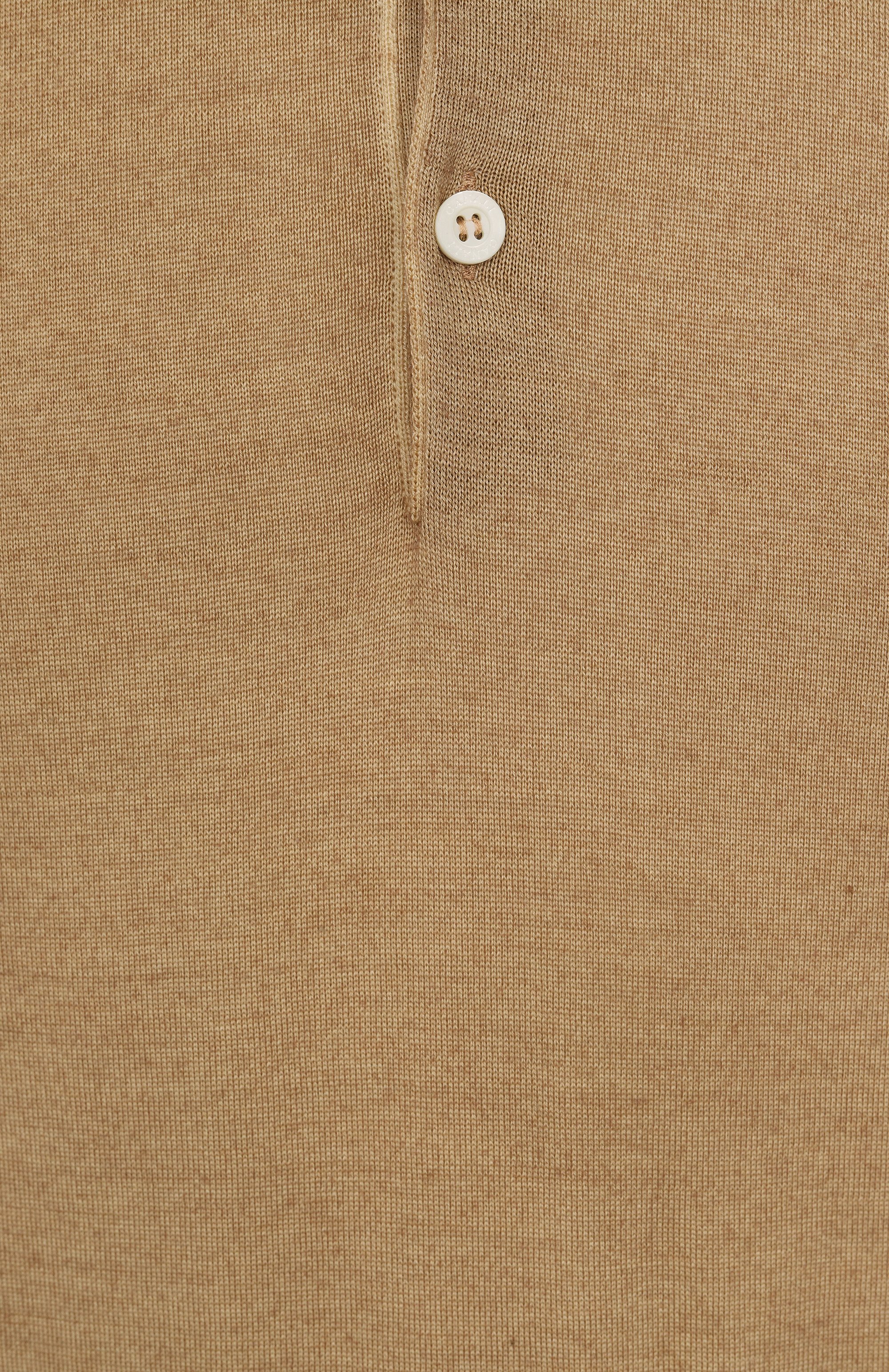 Поло из шерсти и шелка CANALI, арт. C0479B/MX01165, фото 6