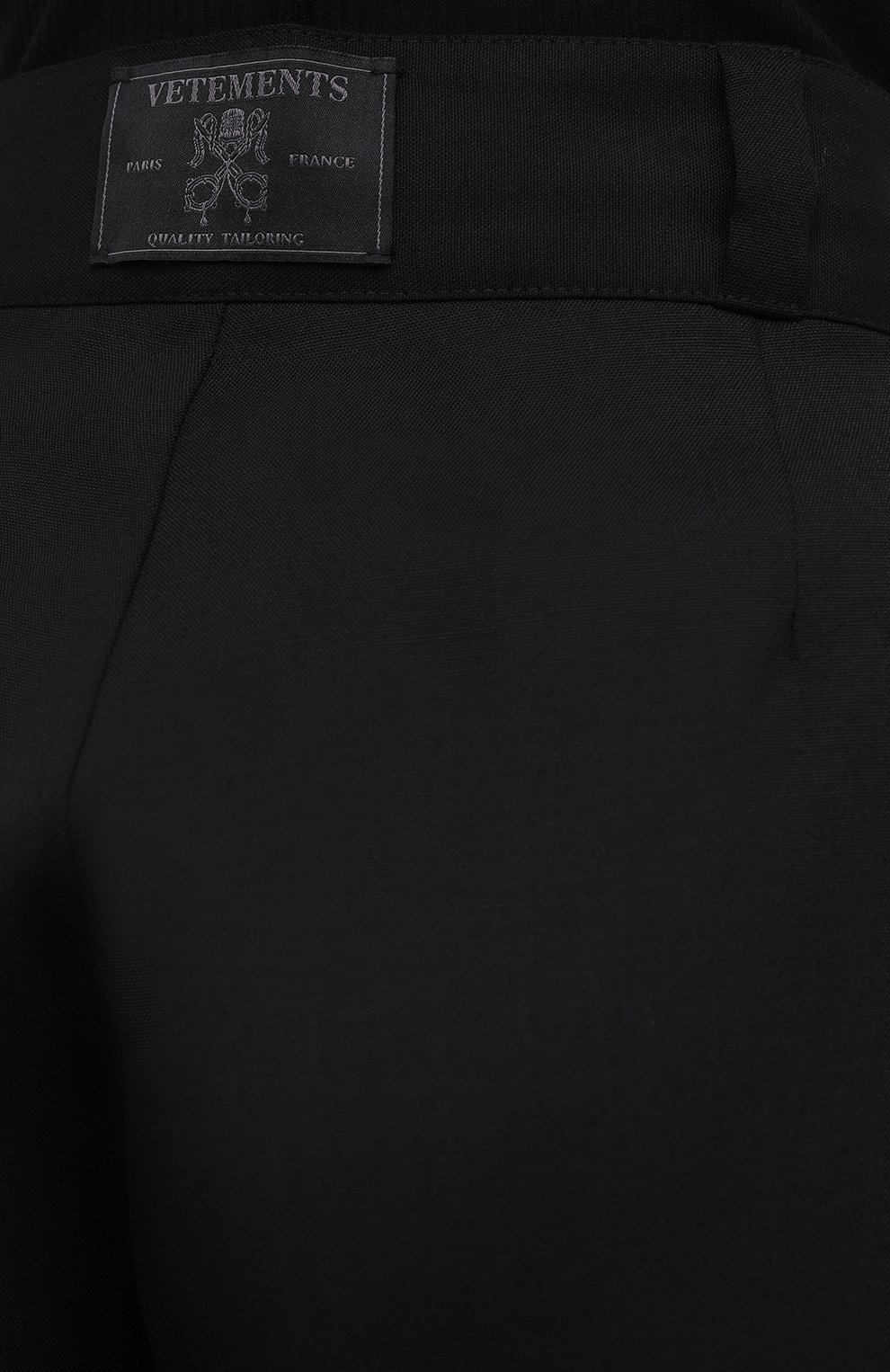Шерстяные брюки VETEMENTS, арт. WAH21PA079 1204/BLACK, фото 6
