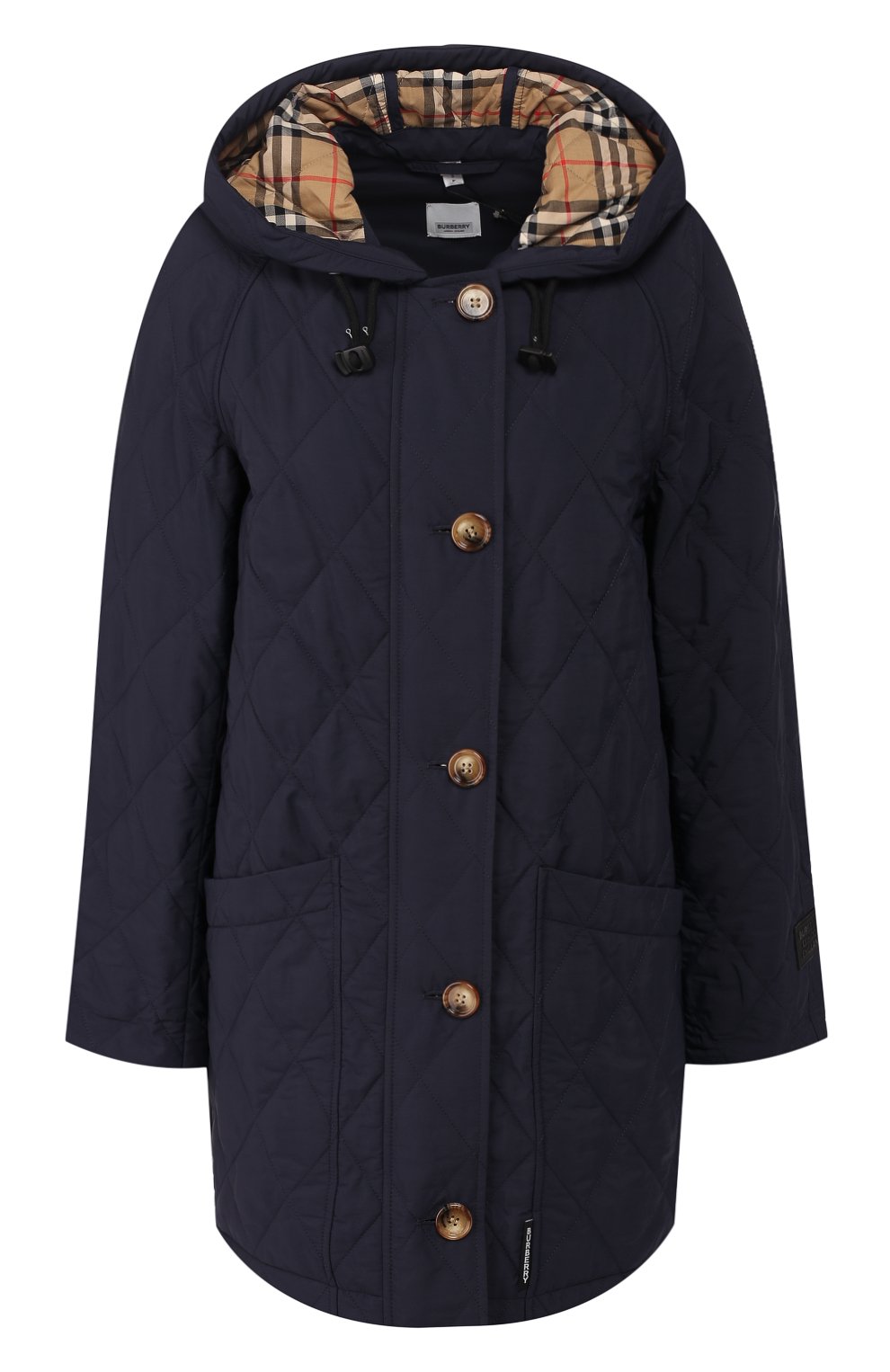 Стеганая куртка roxwell BURBERRY темно-синего цвета по цене 126000 руб., арт. 8021187, фото 1 Стеганая куртка roxwell BURBERRY, арт. 8021187, фото 1