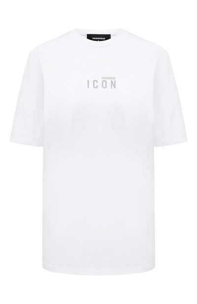 Женская хлопковая футболка DSQUARED2, арт. S80GC0022/S23009