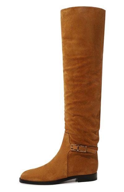 Замшевые ботфорты sr nora 20 SERGIO ROSSI, арт. B09100/MCRM13, фото 4