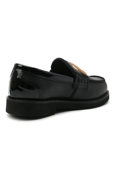 Кожаные лоферы MOSCHINO, арт. 68933/RUNNER/PIUMA/18-27, фото 3
