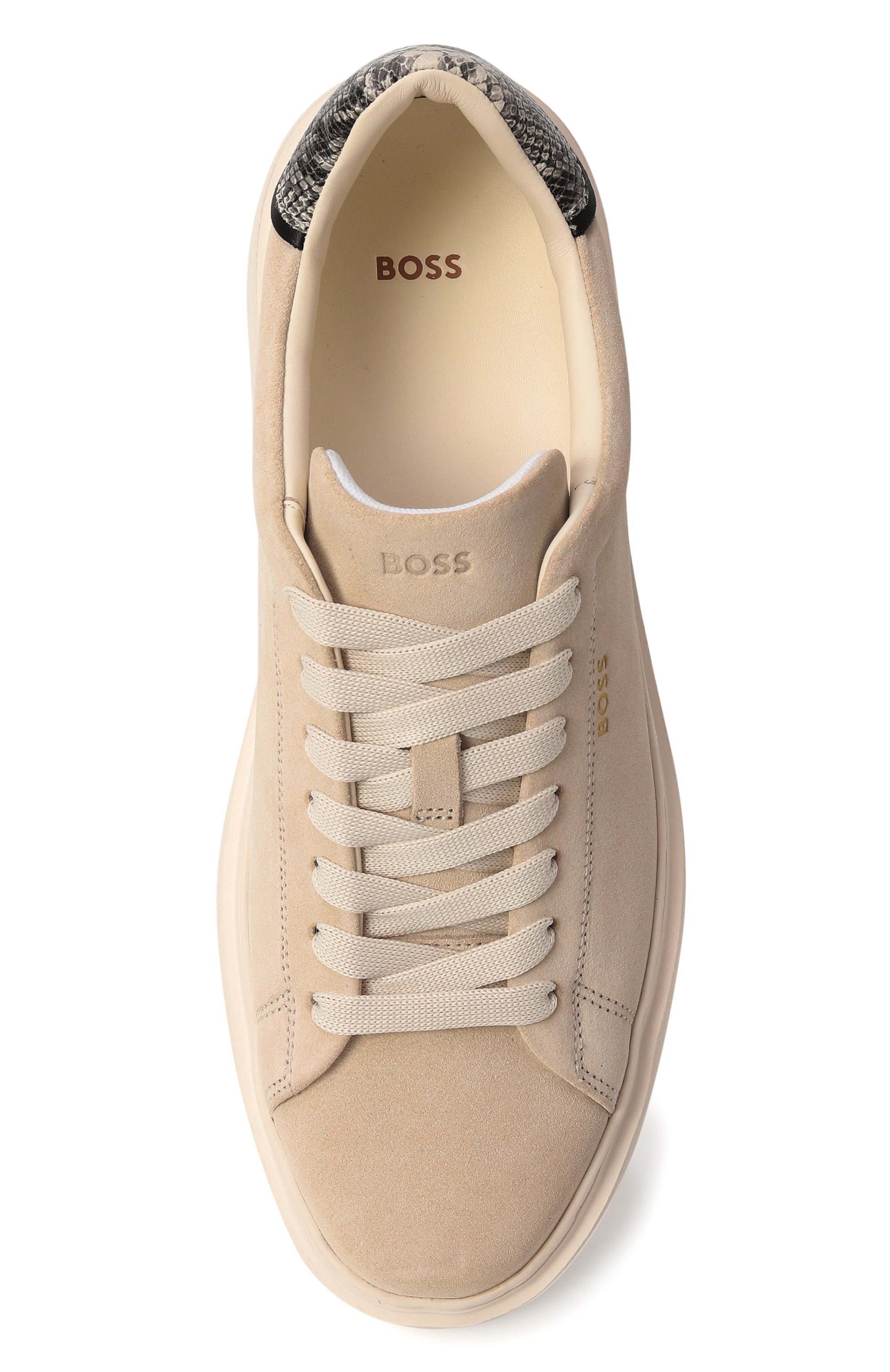 Замшевые кеды amber BOSS, арт. 50536263, фото 6