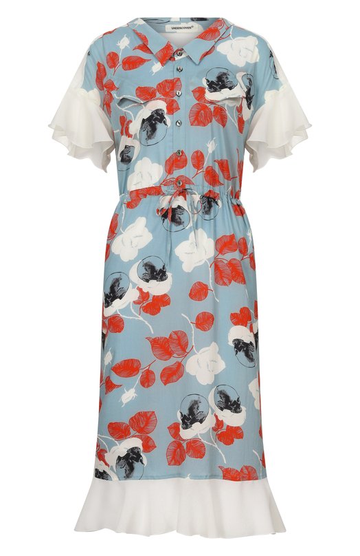 Платье из вискозы Undercover UP1F1702 Серый UP1F1702