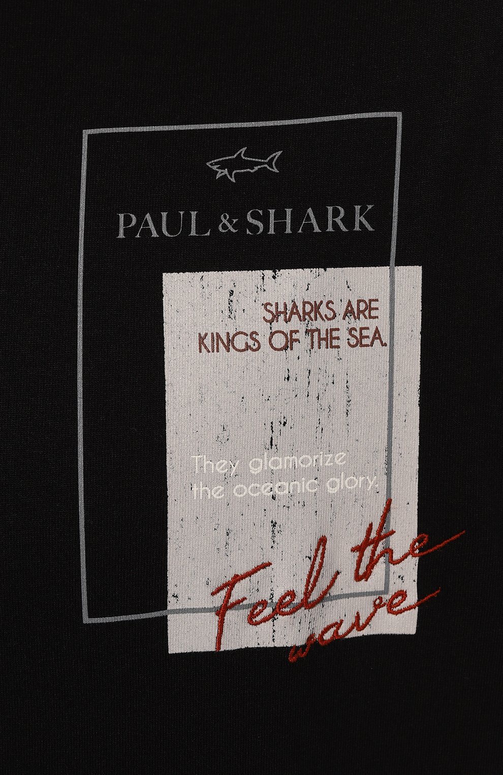 Хлопковая футболка PAUL&SHARK, арт. 14311654, фото 5