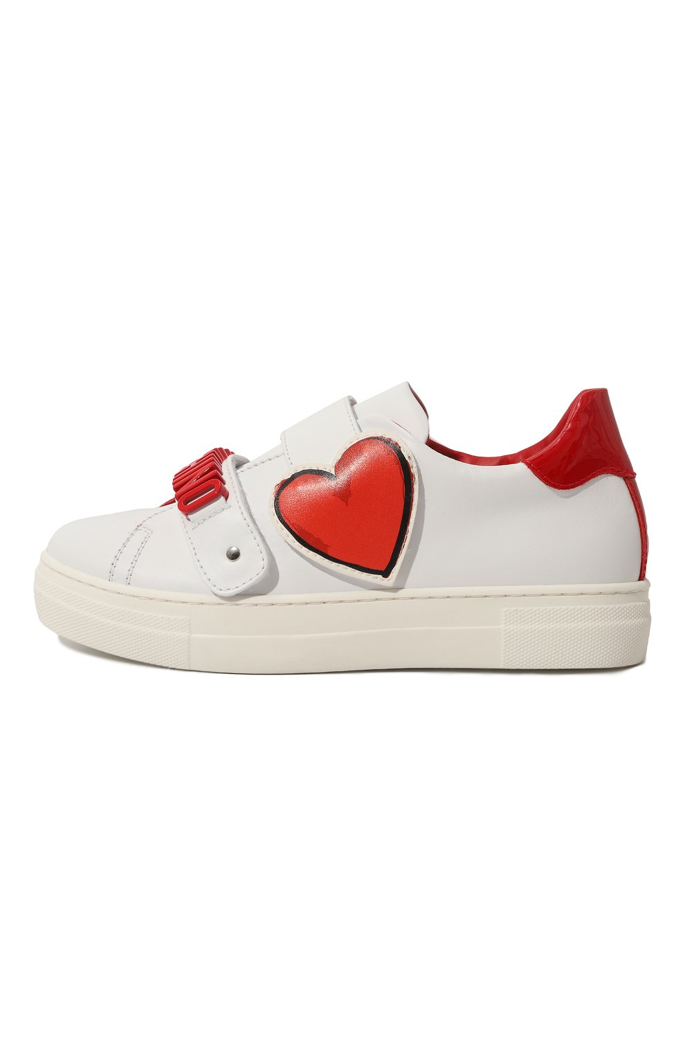 Кожаные кеды MOSCHINO, арт. 77459/36-41, фото 2