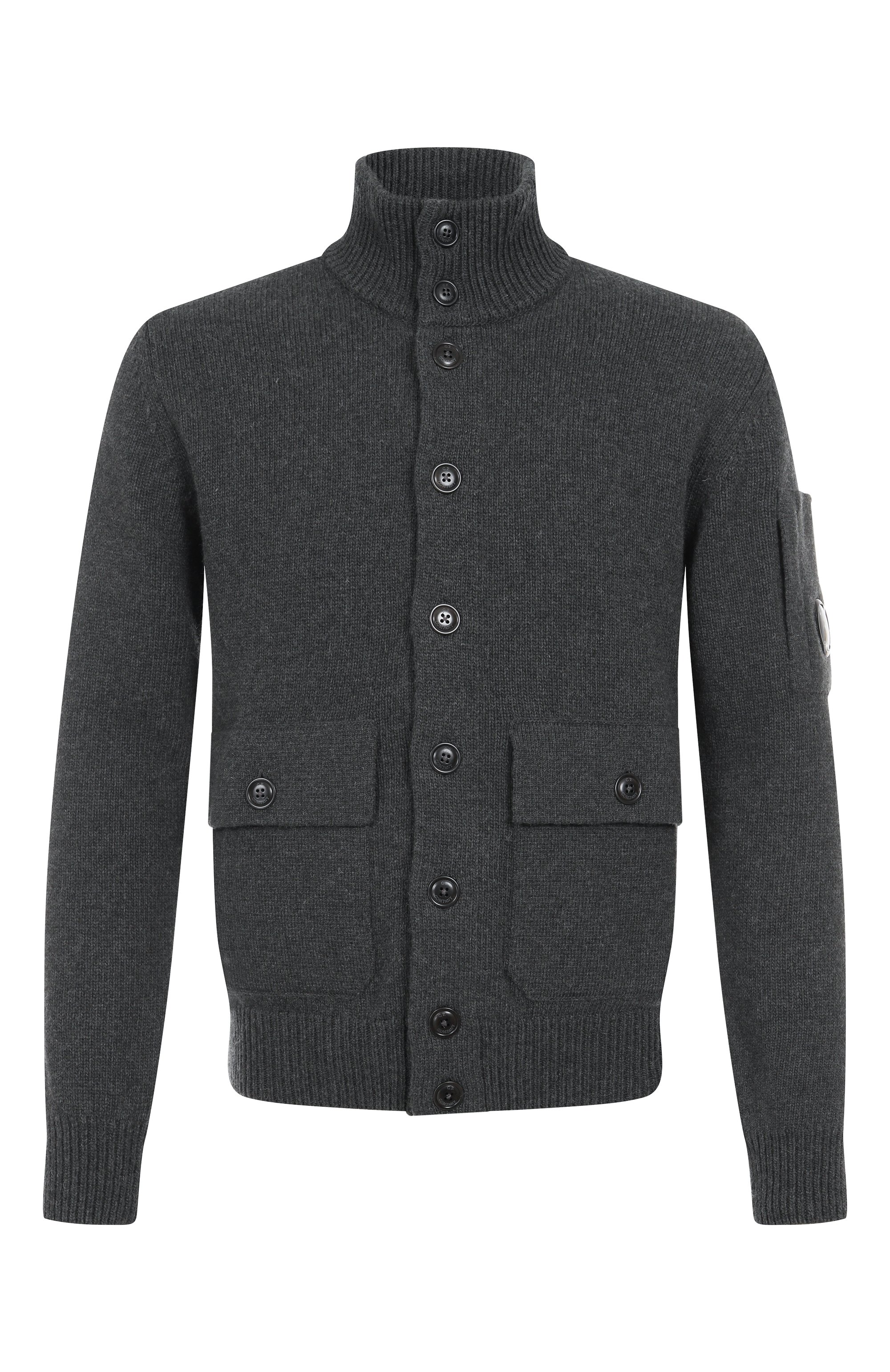 Шерстяной кардиган C.P. COMPANY, арт. 19CMKN042A110149A, фото 1