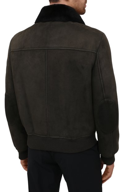 Дубленка из овчины PRADA, арт. UPW250-889-F0334, фото 4