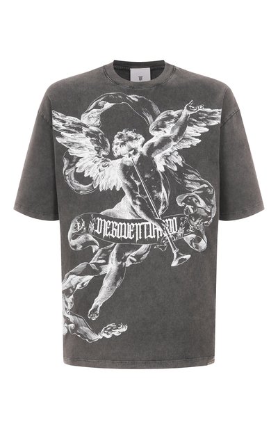 Мужская хлопковая футболка DIEGO VENTURINO, арт. DVTS0DVVP