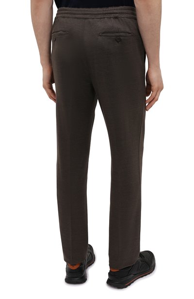 Брюки из шелка и льна BRIONI, арт. UJGD0L/P0620, фото 4